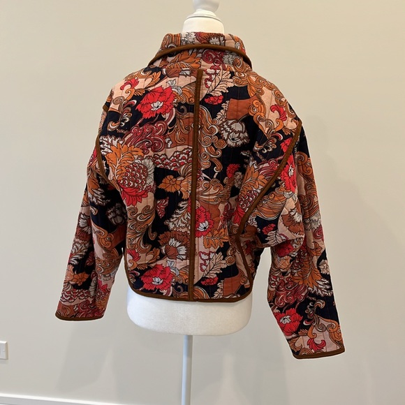 Mother The Big Time Bound Jacket in Flowrrs in Her Hair size small - Picture 5 of 12